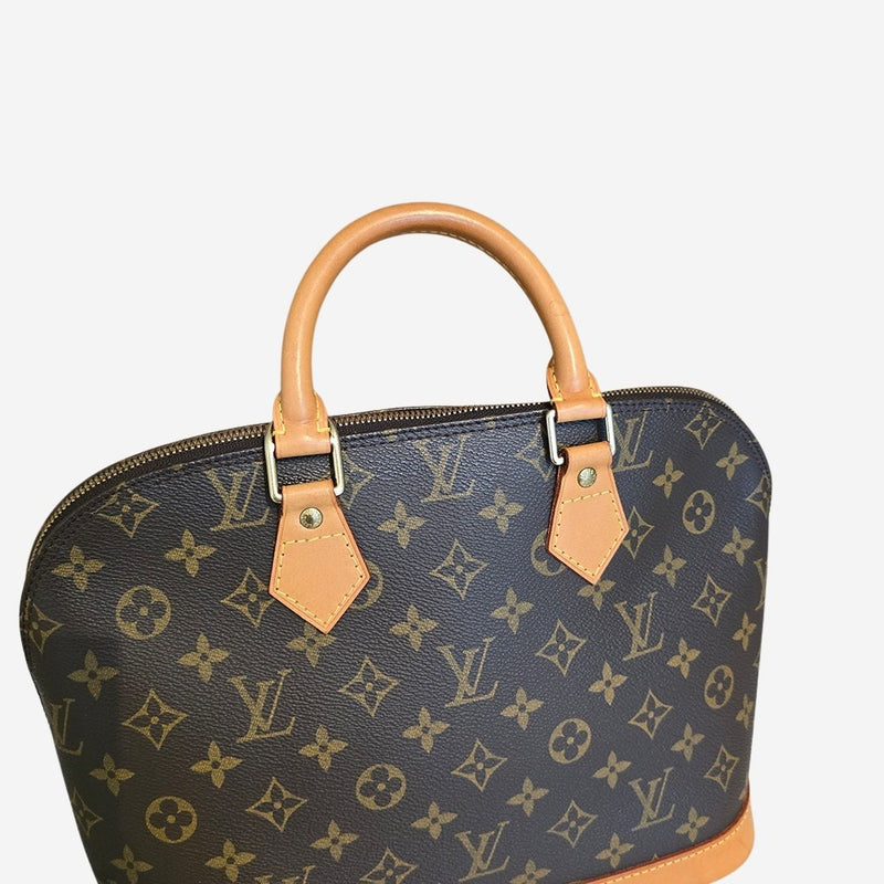 Monogram Canvas Alma PM