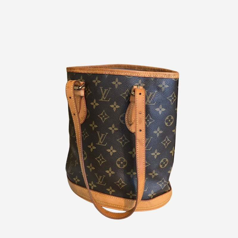 Monogram canvas bucket pm inkl. pouch