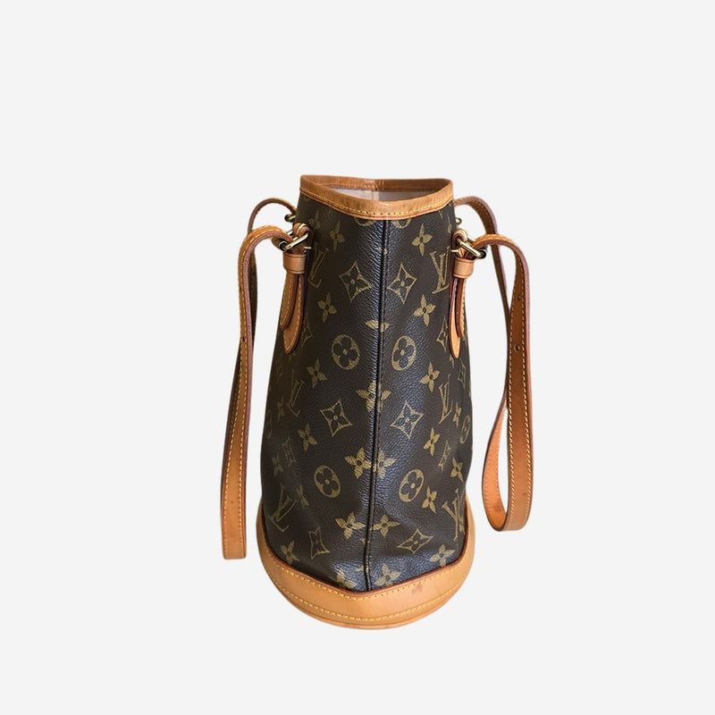 Monogram canvas bucket pm inkl. pouch
