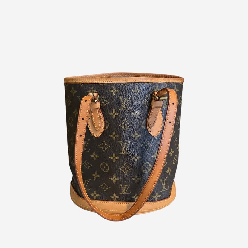 Monogram canvas bucket pm inkl. pouch