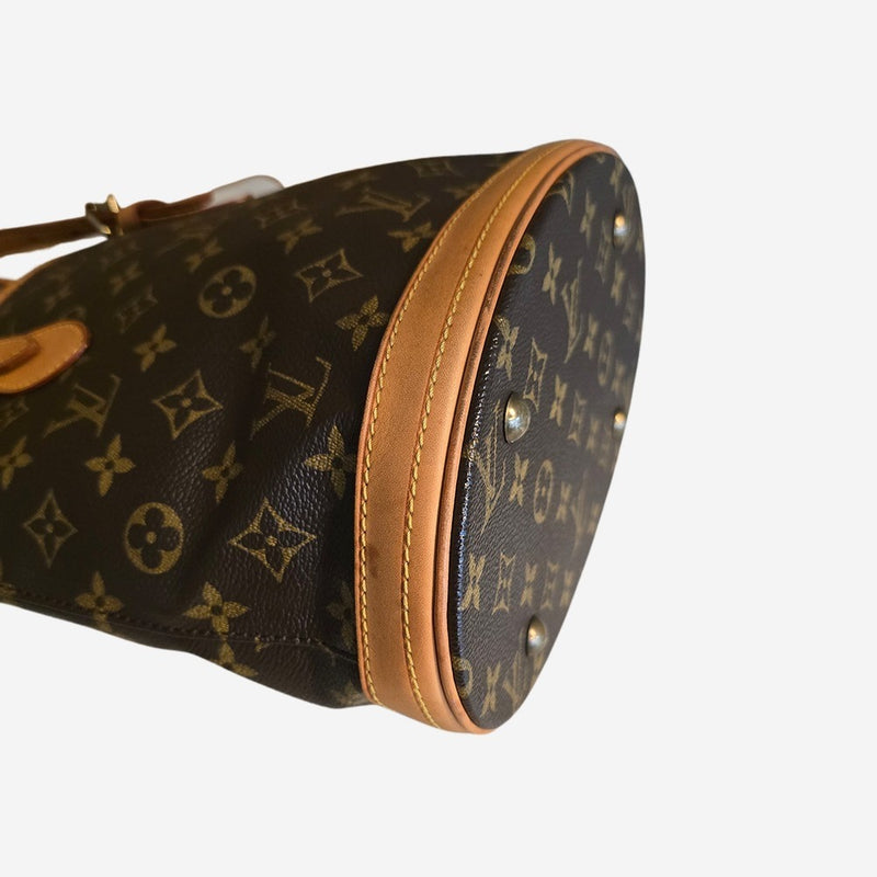 Monogram canvas bucket pm inkl. pouch