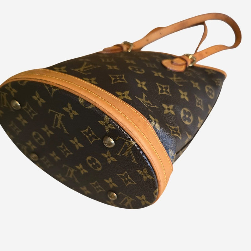 Monogram canvas bucket pm inkl. pouch
