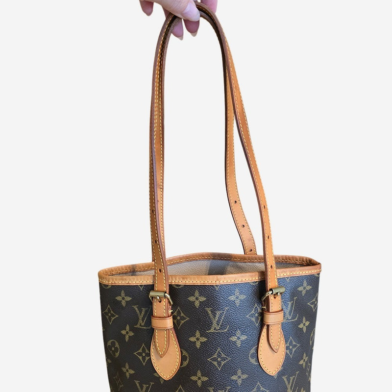 Monogram canvas bucket pm inkl. pouch