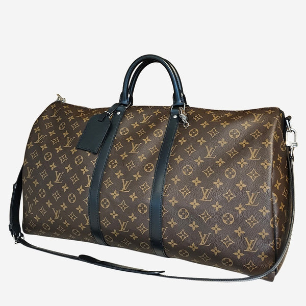 MONOGRAM MACASSAR KEEPALL 55 BANDOULIERE