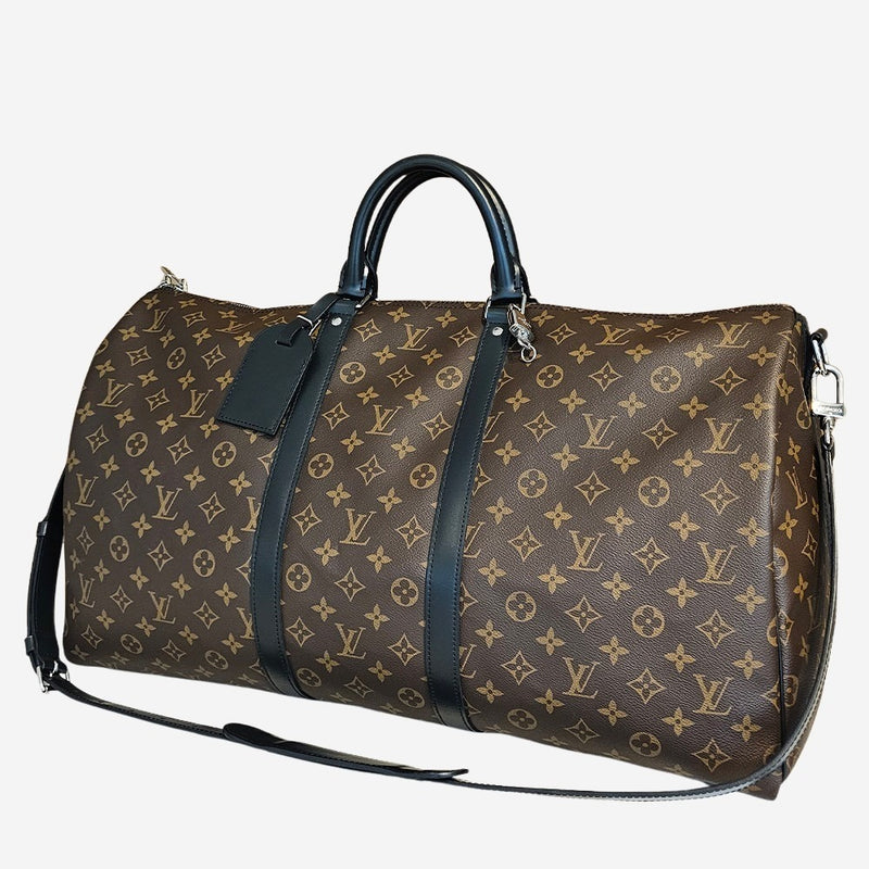MONOGRAM MACASSAR KEEPALL 55 BANDOULIERE