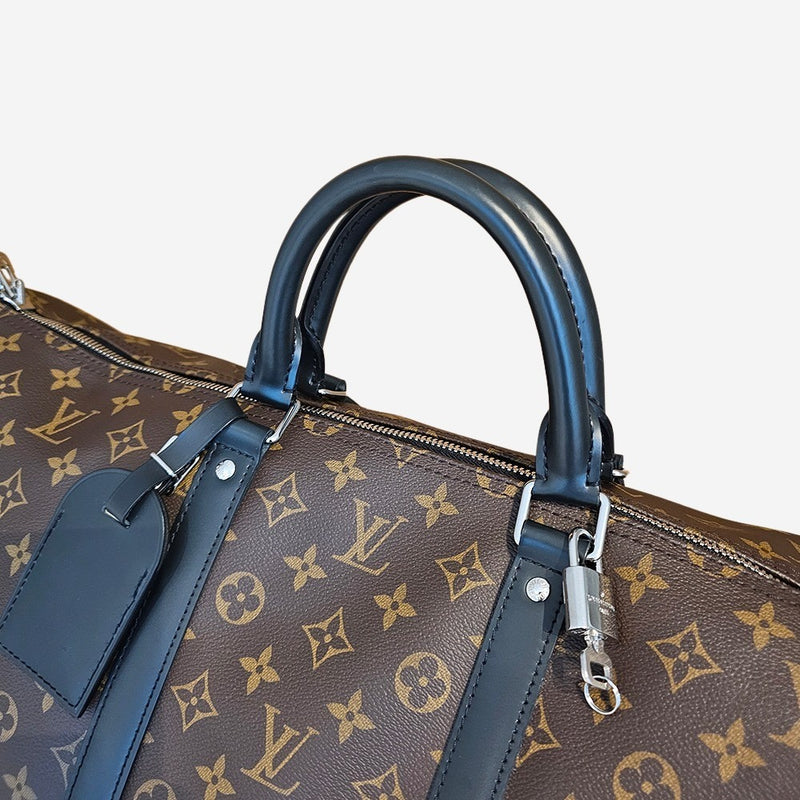 MONOGRAM MACASSAR KEEPALL 55 BANDOULIERE