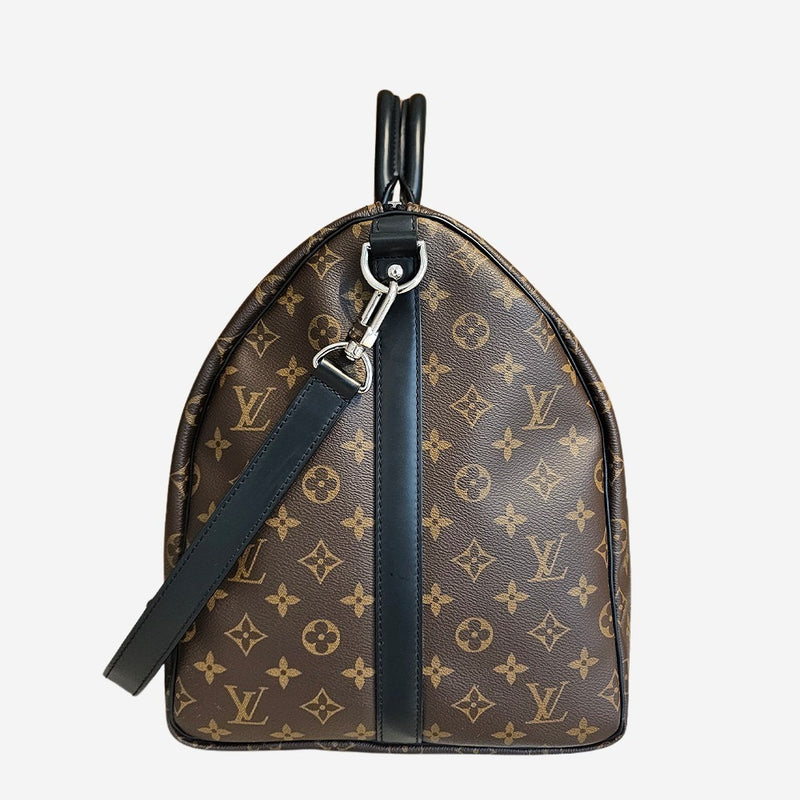 MONOGRAM MACASSAR KEEPALL 55 BANDOULIERE