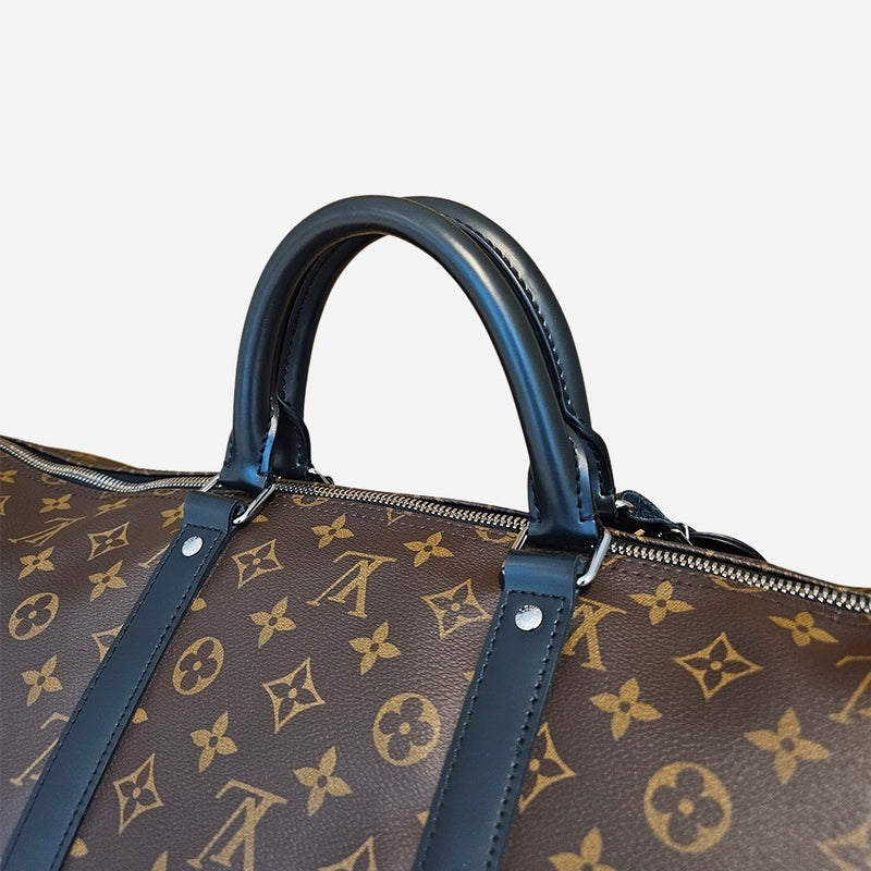 MONOGRAM MACASSAR KEEPALL 55 BANDOULIERE