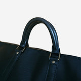 Sort Epi læder Keepall 50
