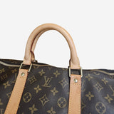 MONOGRAM CANVAS KEEPALL 55 BANDOULIERE