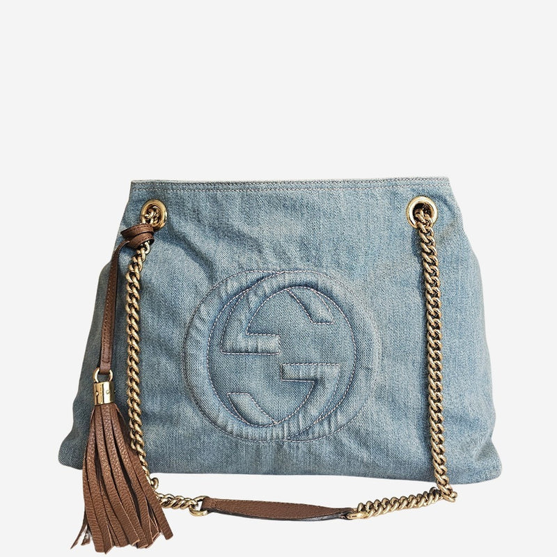 Denim Soho Tote