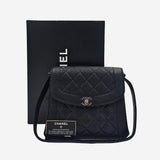 Sort caviar Diana Shoulder bag