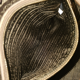 Beige 2-way handbag