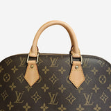 Monogram Canvas Alma PM