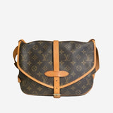 MONOGRAM CANVAS SAUMUR 30