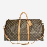 MONOGRAM CANVAS KEEPALL 55 BANDOULIERE