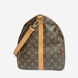 MONOGRAM CANVAS KEEPALL 55 BANDOULIERE