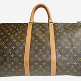 MONOGRAM CANVAS KEEPALL 55 BANDOULIERE