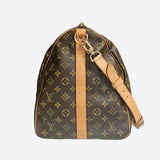 MONOGRAM CANVAS KEEPALL 55 BANDOULIERE