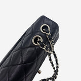 NAVY ACCORDION FLAP