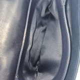 NAVY ACCORDION FLAP