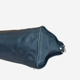 Navy metalic edge City bag