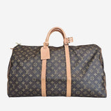 MONOGRAM CANVAS KEEPALL 55