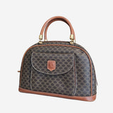 MACADAM CANVAS BOWLING HANDBAG