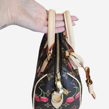 LV X TAKASHI MURAKAMI CHERRY SPEEDY 20 BANDOULIERE