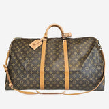 MONOGRAM CANVAS KEEPALL 60 BANDOULIERE