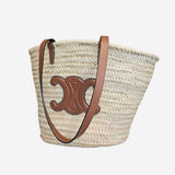 Palm leaves tote
