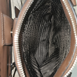 Brun Stitched Twin Pocket Tote