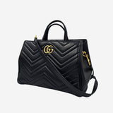 small Marmont top handle Tote
