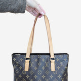 Monogram canvas Cabas Piano