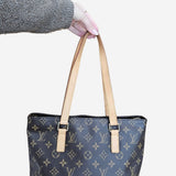 Monogram canvas Cabas Piano