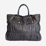 Brun Gaufre Tote