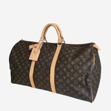 MONOGRAM CANVAS KEEPALL 55