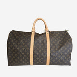 MONOGRAM CANVAS KEEPALL 55