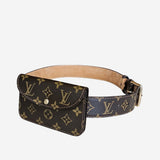 Monogram Canvas Ceinture Pochette Solo