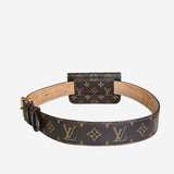 Monogram Canvas Ceinture Pochette Solo