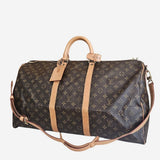 MONOGRAM CANVAS KEEPALL 55 BANDOULIERE