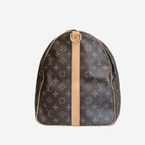 MONOGRAM CANVAS KEEPALL 55 BANDOULIERE