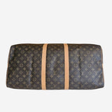 MONOGRAM CANVAS KEEPALL 55 BANDOULIERE