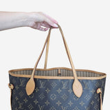MONOGRAM CANVAS NEVERFULL MM