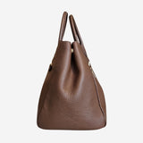 Brun Vitello Daino Tote