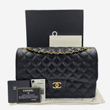 LARGE SORT CAVIAR CLASSIC DOUBLE FLAP