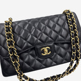 LARGE SORT CAVIAR CLASSIC DOUBLE FLAP