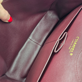 LARGE SORT CAVIAR CLASSIC DOUBLE FLAP