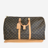 MONOGRAM CANVAS KEEPALL 55