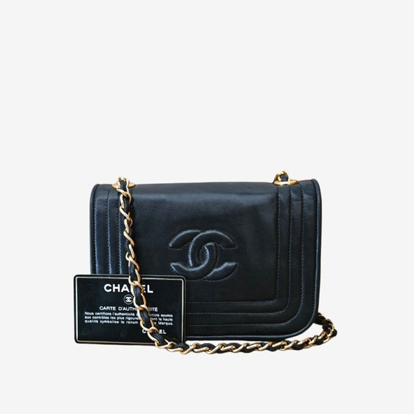 Sort Vintage mini CC flap